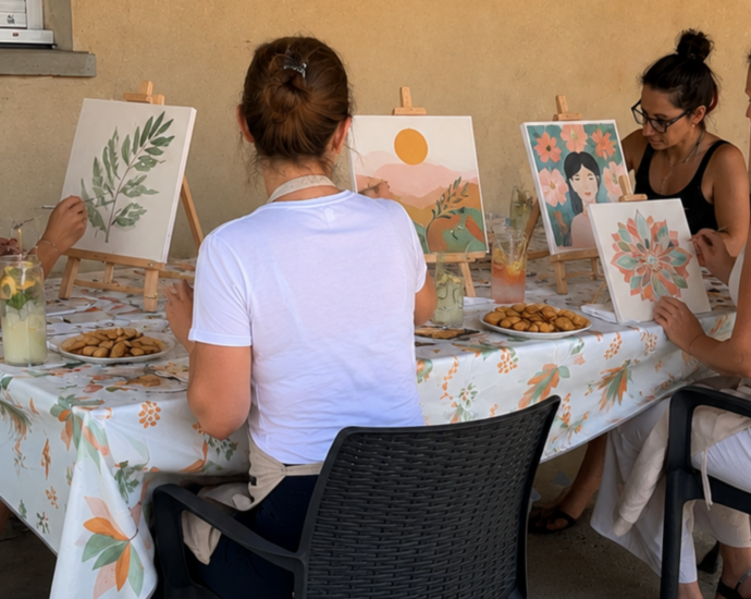 Art thérapie Ladon 7 juin